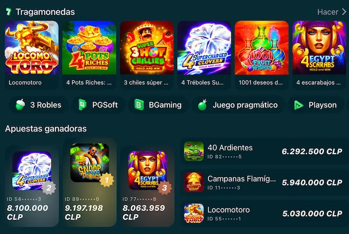Betonwin Casino games